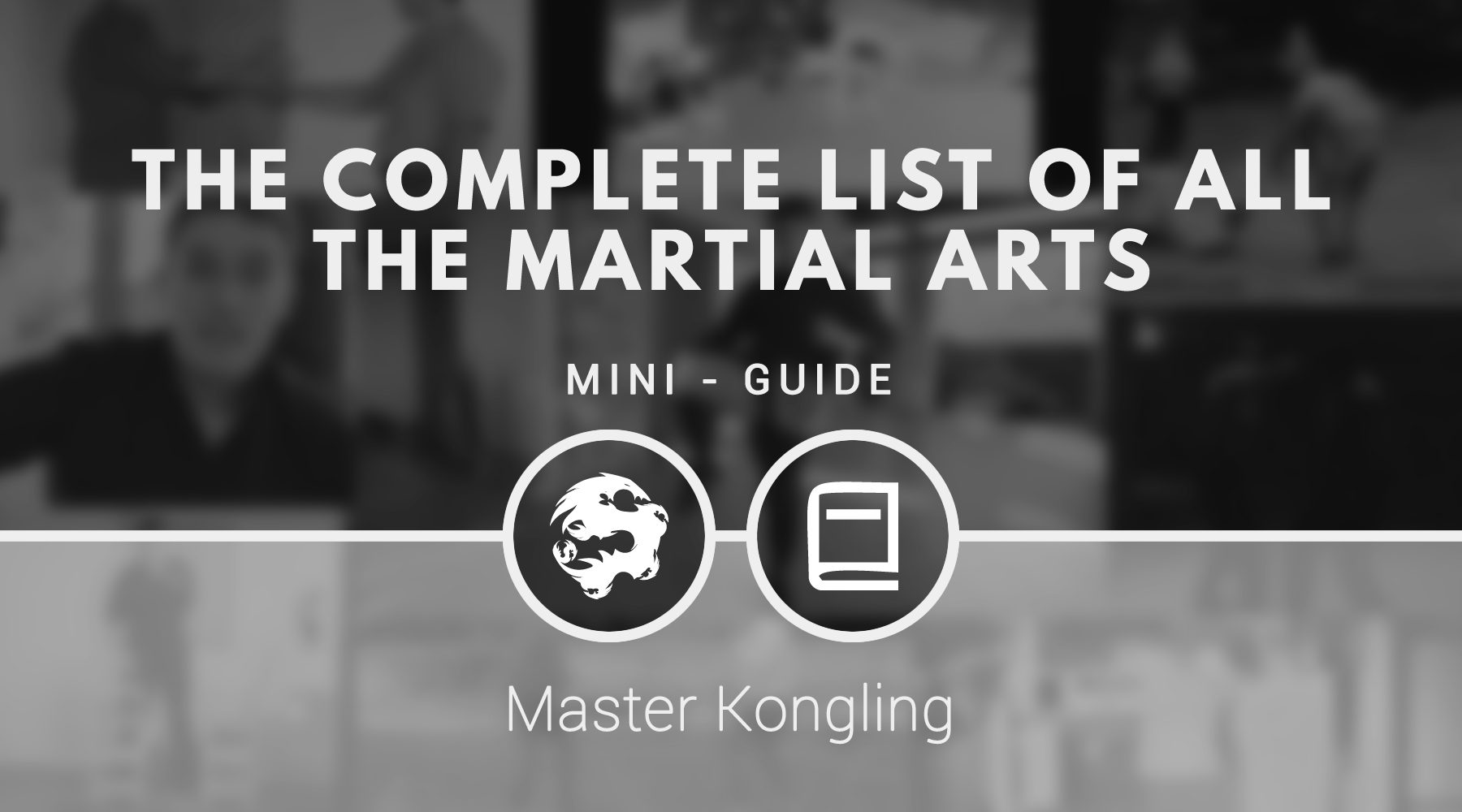 The complete list of all the martial arts - 6DRAGONSKUNGFU.COM